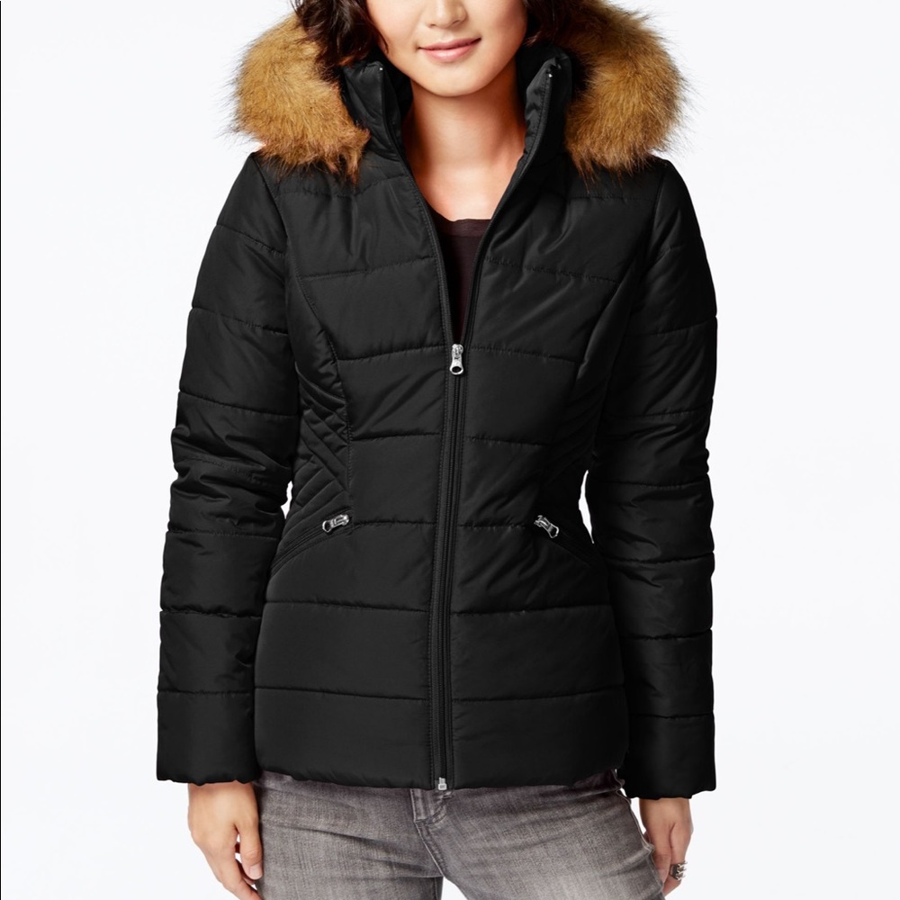 Krush black puffer jacket